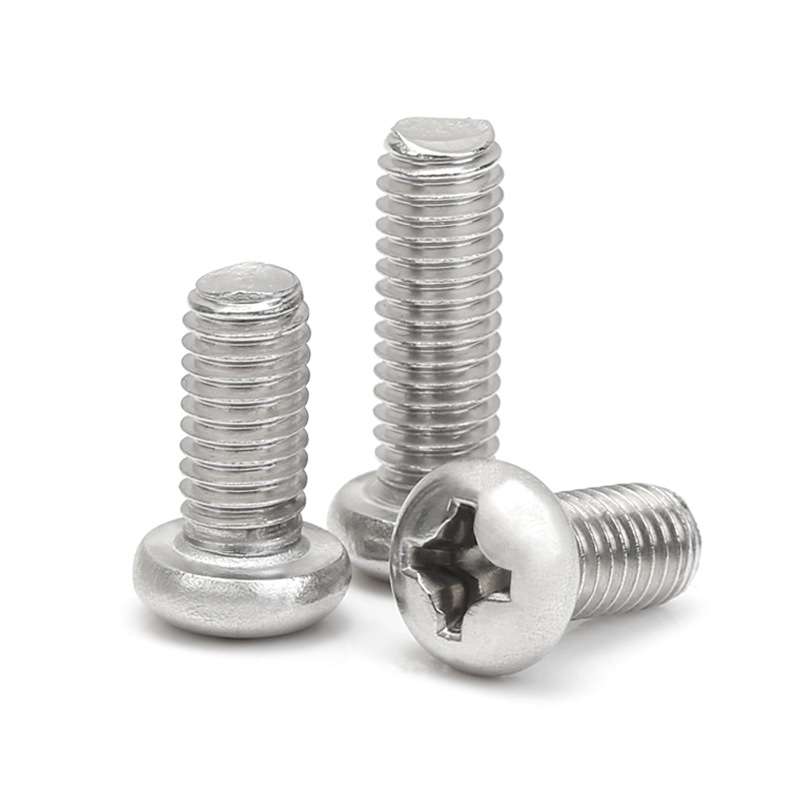 PM4*120螺丝十字盘头螺钉圆头螺丝机牙 螺丝元头螺栓浩业螺丝厂家 - 图2