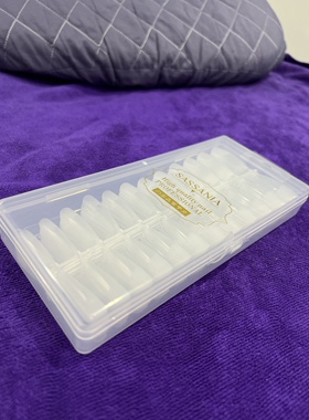 可穿戴美甲新款磨砂延长甲超薄无痕全半贴指甲贴片成品可拆卸