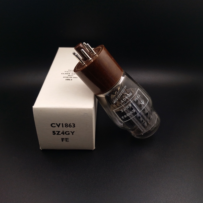 全新原盒 英国马可尼GEC 5Z4G/5Z4P/5U4C整流电子管葫芦 焊屏圆环 - 图1