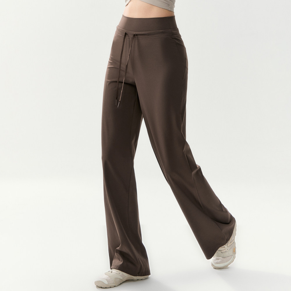 瑜伽长裤女宽松直筒跑步训练运动阔腿裤普拉提训练服健身裤子套装,淘宝优惠券,粉丝福利购,淘宝优惠卷