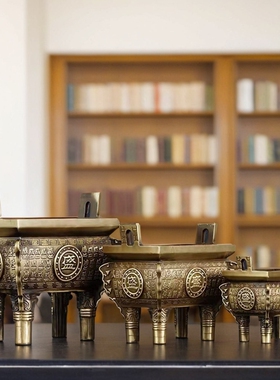 招财铜鼎摆件鼎盛千秋