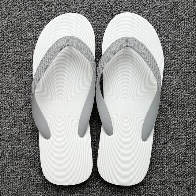 Rubber flip-flops imported from Thailand