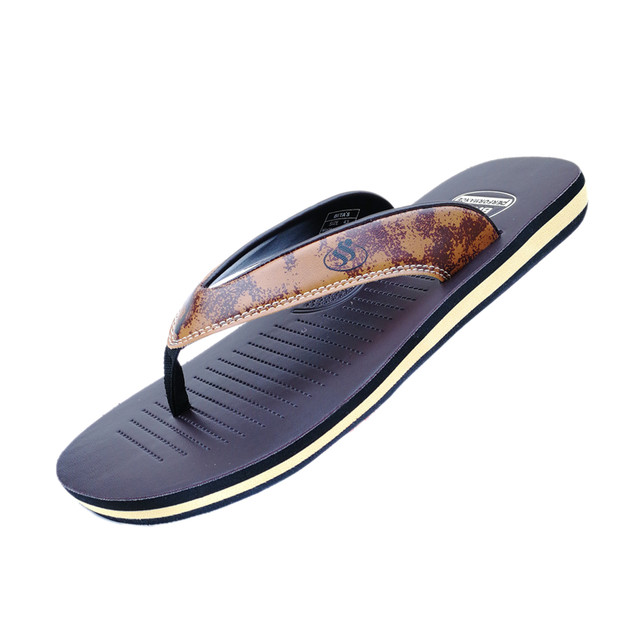Vietnam imported Pingxin natural rubber flip-flops for men, men's shoes, Vietnamese beach sandals, non-slip and wear-resistant