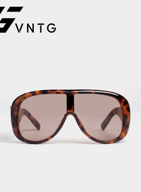 VNTG墨镜大框连体式防风户外欧美风时髦滑雪镜ins风御姐太阳眼镜