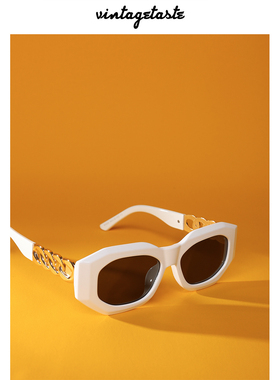 VINTAGETASTE多边形墨镜