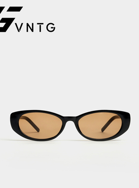 VNTG墨镜欧美ins风蝶形金属G标镶钻个性百搭御姐风uv400太阳眼镜