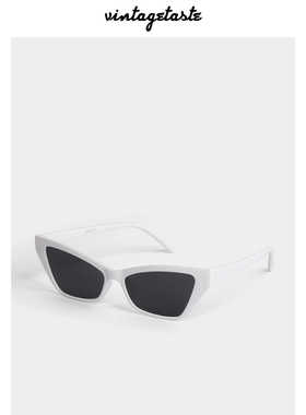 VNTG墨镜棱角猫眼型ins风欧美风气场款防紫外线uv400时髦太阳眼镜