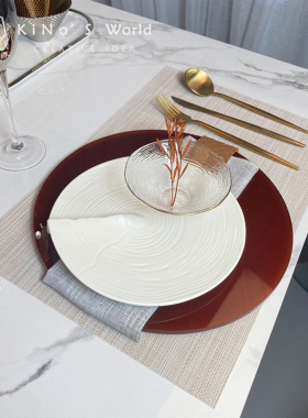 轻奢风样板房软装创意摆台