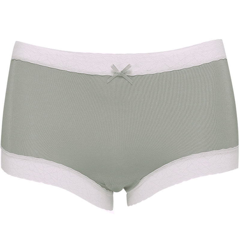 内裤女中腰无痕莫代尔石墨烯纯棉抗菌大码蕾丝2025新款女士短裤薄,淘宝优惠券,粉丝福利购,淘宝优惠卷