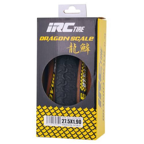IRC 27.5*1.9山地自行车轮胎折叠竞速黄边外胎DRAGON SCALE龙鳞 - 图3