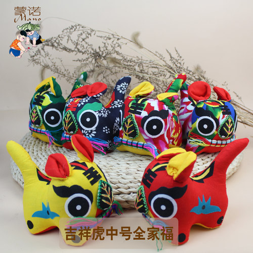 端午节纯手工布老虎中国特色礼品摆件送老外民间工艺品出国礼品 - 图2