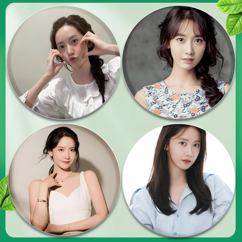 林允儿徽章58mm马口铁胸针谷子挂件明星演唱会应援周边朋友礼物 - 图1