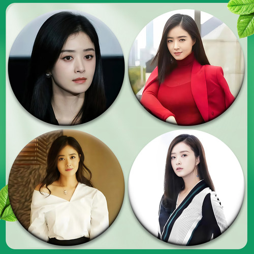 蒋欣周边书包应援吧唧58MM谷子徽章演唱会马口铁谷圈胸章明星演唱 - 图2