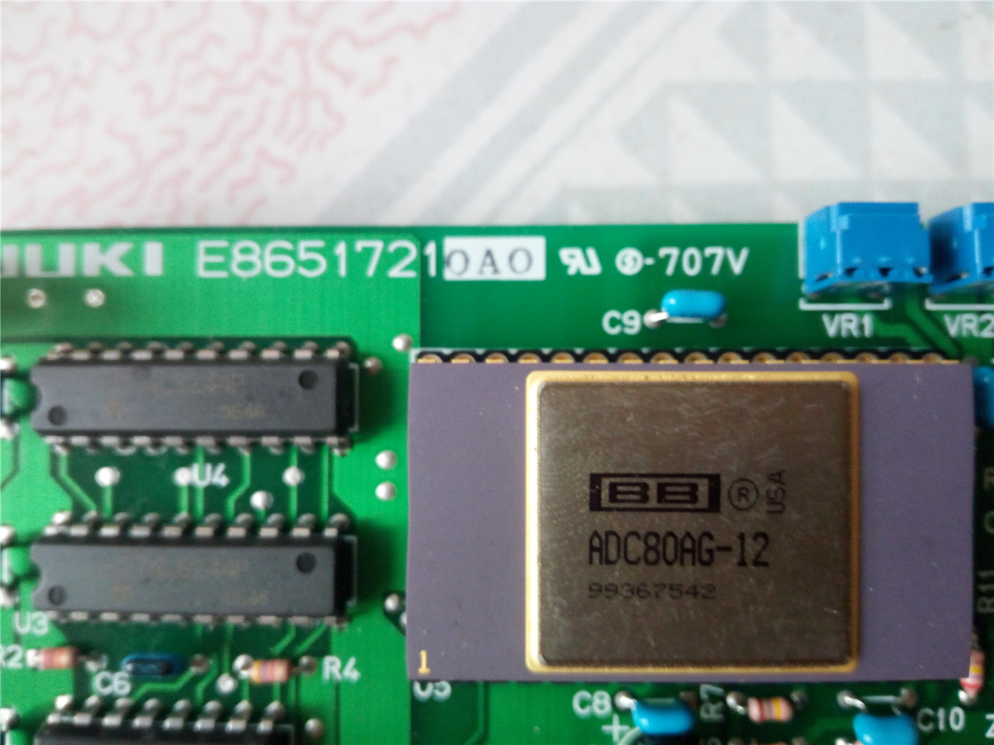 JUKI E8651721 0A0 HIGHT SENSOR PCB-图0