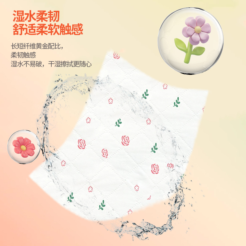 天微30包随身携带便捷抽纸纸抽原木餐巾纸五层加厚纸巾轻巧便捷 - 图1