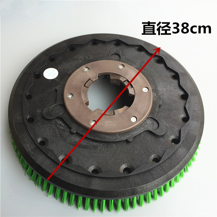 白云洁霸咖华刷盘洗地刷154转175转地毯刷17寸翻新刷地机针座配件 - 图2