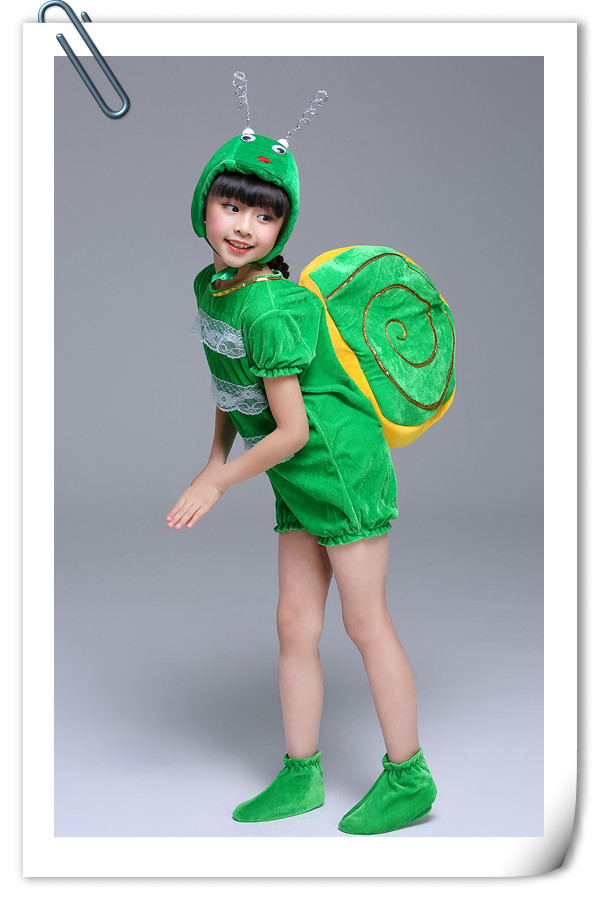 六一儿童动物服蜗牛演出服装小蜗牛的梦想舞蹈服蜗牛记者表演服装 - 图3