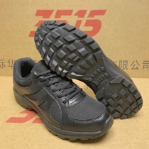 International China 3515 for training shoes mens winter running shoes wear-wear and protective rubber shoes black plus suede new physical training shoes