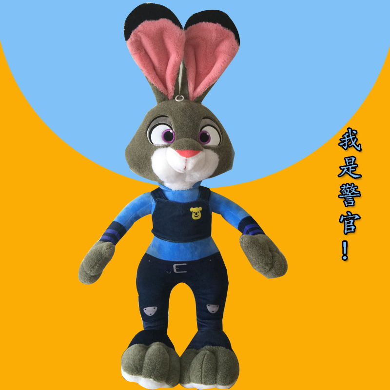 迪士尼疯狂动物城布娃娃玩具Nick Wilde和Judy Hopps毛绒玩偶公仔 - 图3