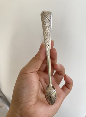 新品925纯银糖夹