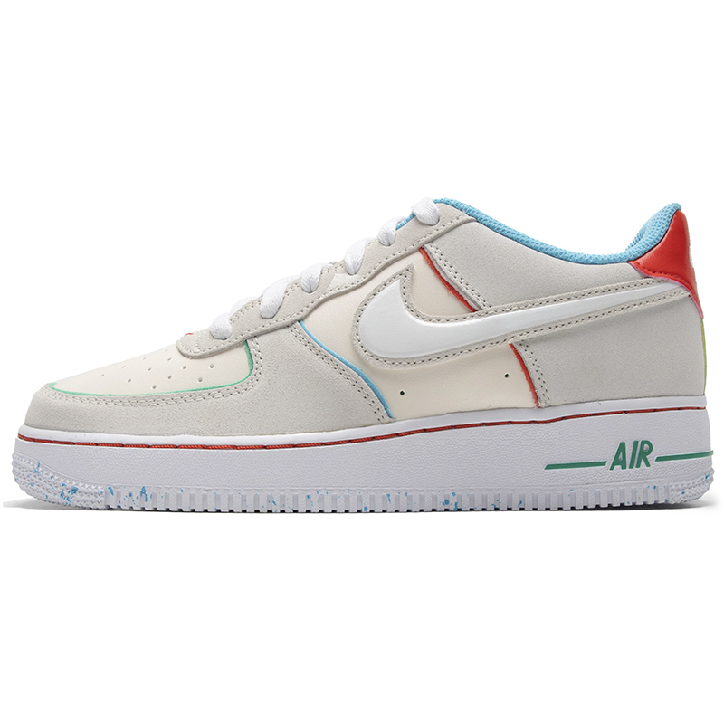 Nike耐克休闲鞋女AIR FORCE 1新款轻便低帮耐磨运动鞋FQ8350-110 - 图3