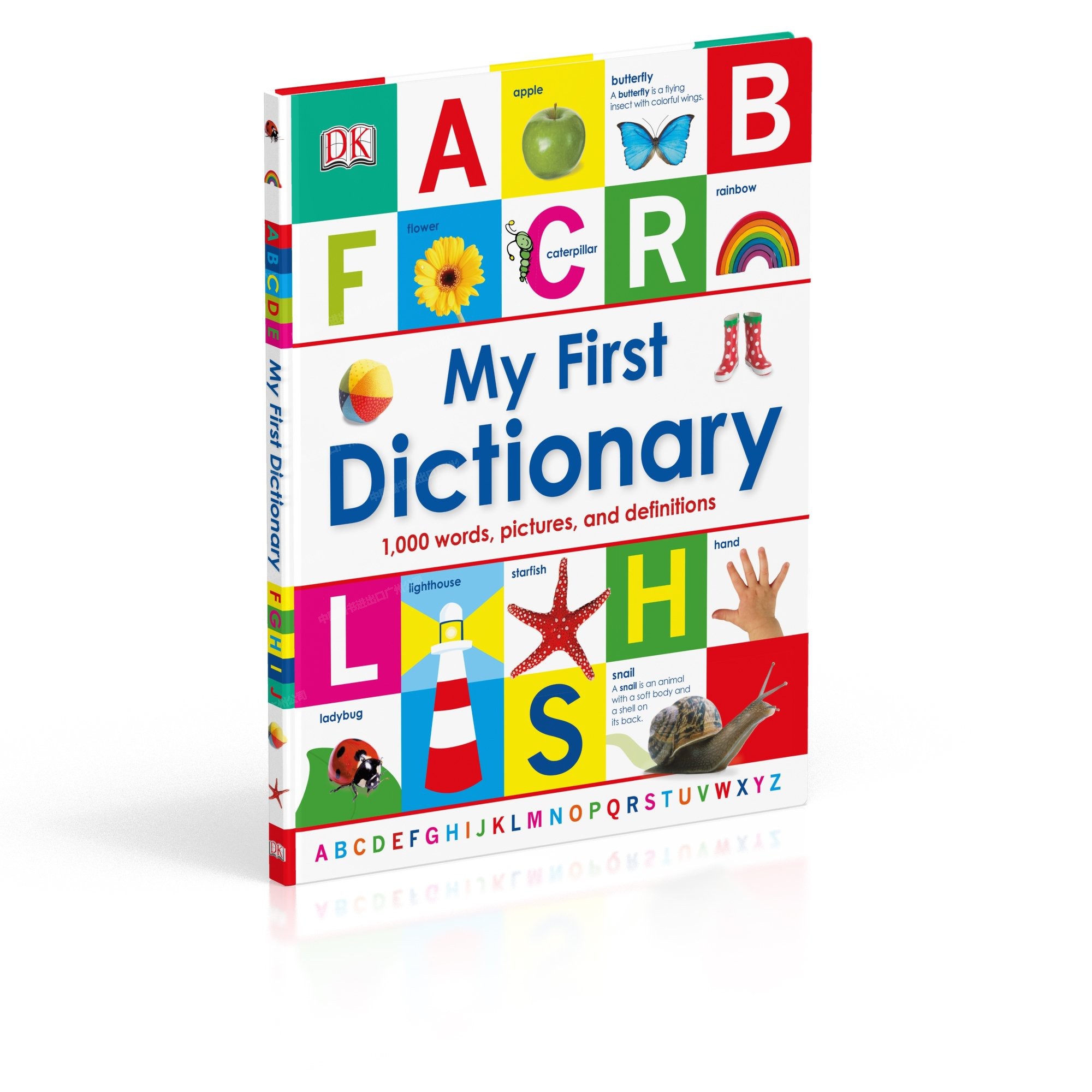 现货DK出版 我的第一本词典 my first dictionary 少儿英文  1000个英语初级词汇 博物大百科 童书 启蒙认知字典 英文原版英语书籍