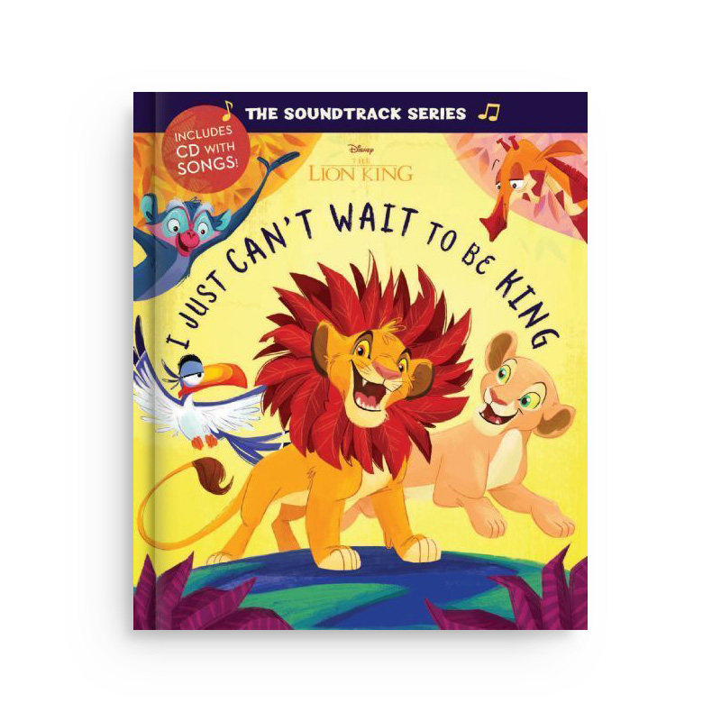 狮子王 我等不及成为王 英文跟唱跟读 含CD The Soundtrack Series The Lion King: I Just Can’t Wait to be King 正版英语书籍