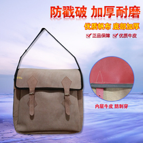 Thickened New Ultra-Beast White Canvas Electrician Bag Water Heating Repair Bag Tool Bag Function Large Hardware Lau Bao Bao