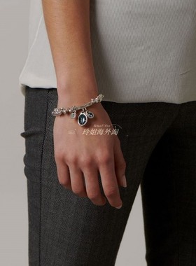 西班牙采购春夏水晶石子手链