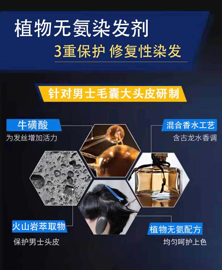 映丝染发膏染发剂男士专用颜色2025流行发色短发纯黑茶亚麻色植物