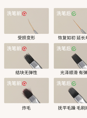 恩妮诗植物香氛美甲洗笔油工具