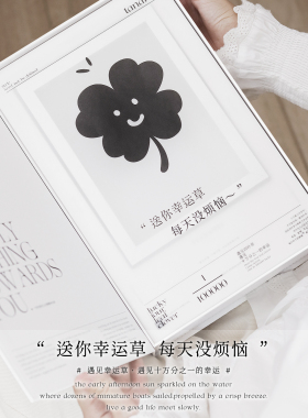 taname塔娜美好运常在四叶草幸运草项链生日女生朋友七夕礼物