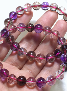 女款天然超七水晶手链简约百搭