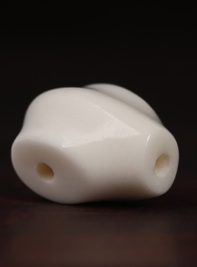 鹿角雕鲨鱼背 三通佛头DIY手串项链材料菩提金刚配饰文玩饰品