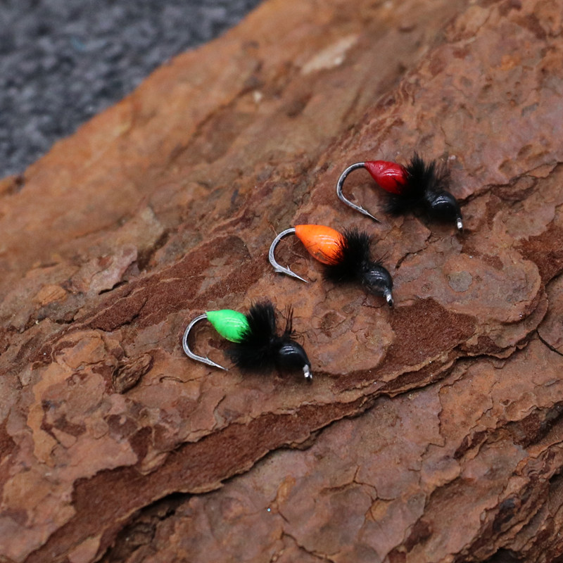 Groluking溪流蚂蚁毒蚊飞蝇钩套装微物路亚假饵白条马口餐条飞蝇,淘宝优惠券,粉丝福利购,淘宝优惠卷