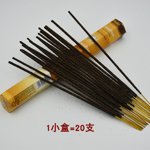 Flute品牌沉香木Chandan印度进口线香室内厕所卫生间家用香薰正品 - 图2