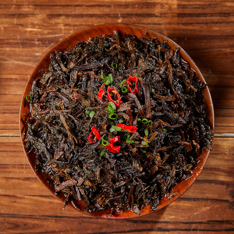 老宁波梅干菜2斤 浙江特产干货农家无沙干菜烧饼扣肉雪里蕻梅菜干 - 图1