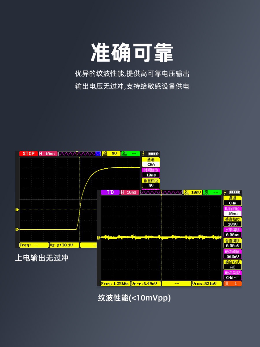 正点原子数控电源DP100直流稳压可调便携式100W恒压恒流30V5A迷你 - 图1