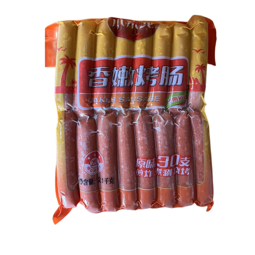 小东北台式烤肠红肠1.97kg52根奥尔良脆骨烤肠原味手抓饼香肠热狗 - 图2