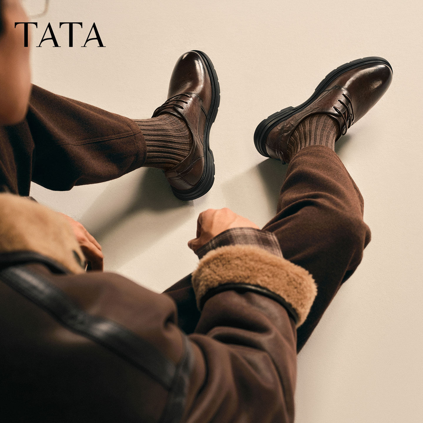 TATA他她男鞋商务真皮鞋男士舒适皮鞋新郎结婚鞋2025秋新,淘宝优惠券,粉丝福利购,淘宝优惠卷