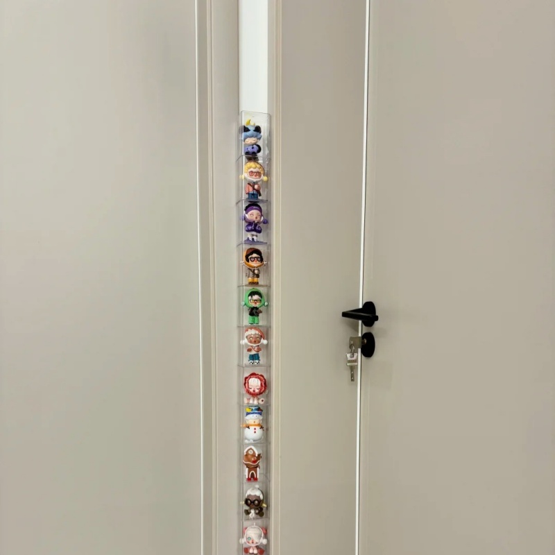 Corner Blind Box Storage丨Display Rack Corner Storage Rack Acrylic Transparent Dustproof Figure Storage Box Home