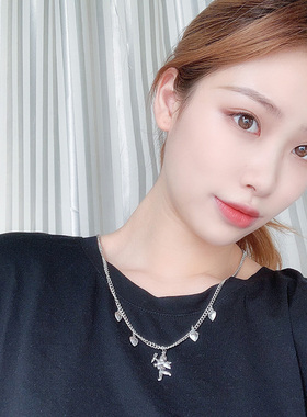 天使吊坠网红原宿INS项链