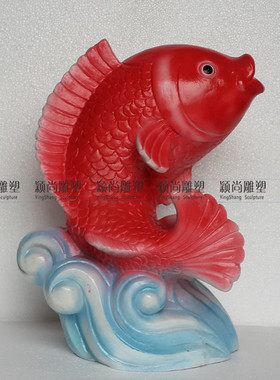 现代简约时尚风台式鱼池工艺品