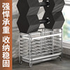 High-quality stainless steel chopstick barrel wall-mounted storage box chopstick basket kitchen chopstick cage household quick spoon storage rack