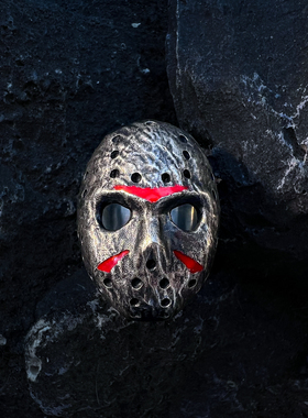 925杰森个性暗黑手工纯银戒指