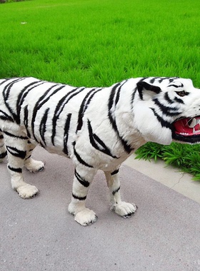 一比一大型仿真老虎摆件