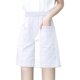 Ins trendy ບາງພາກສ່ວນ pants summer ສັ້ນແມ່ຍິງກິລາແອວສູງວ່າງຂະຫນາດໃຫຍ່ໄຂມັນ MM ຊື່ຂາກ້ວາງ pants ຮ້ອນ