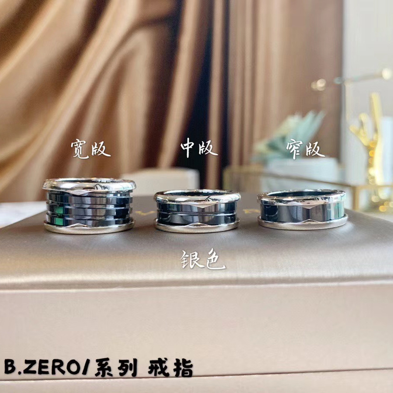 柜宝格丽正小红人慈善款戒指男女 黑白陶瓷情侣对戒 bv 纯银 s925 柜宝格丽正小红人慈善款戒指男女 黑白陶瓷情侣对戒 bv 纯银 s925