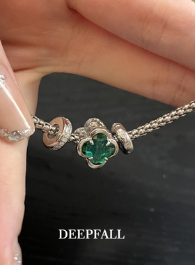 DEEPFALL幸运四叶草S925纯银手链