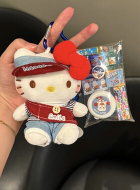 三丽鸥正版HelloKitty包包挂件